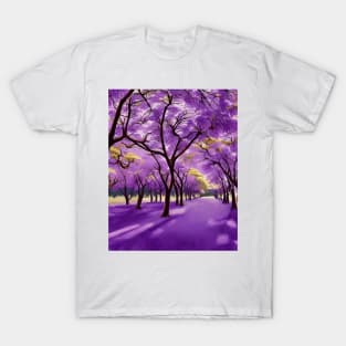 Jacarandas In Bloom T-Shirt